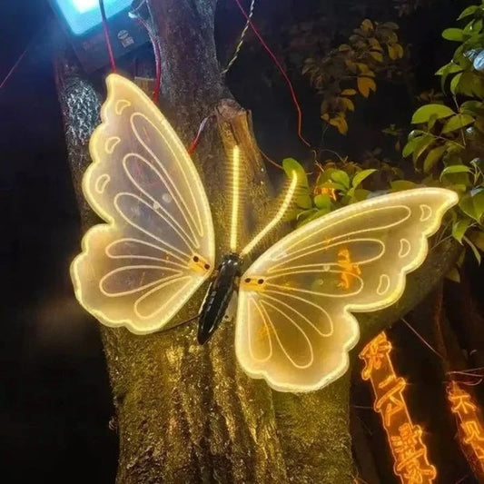 Verlichte Vlinder Decoratie | Breng je tuin tot leven
